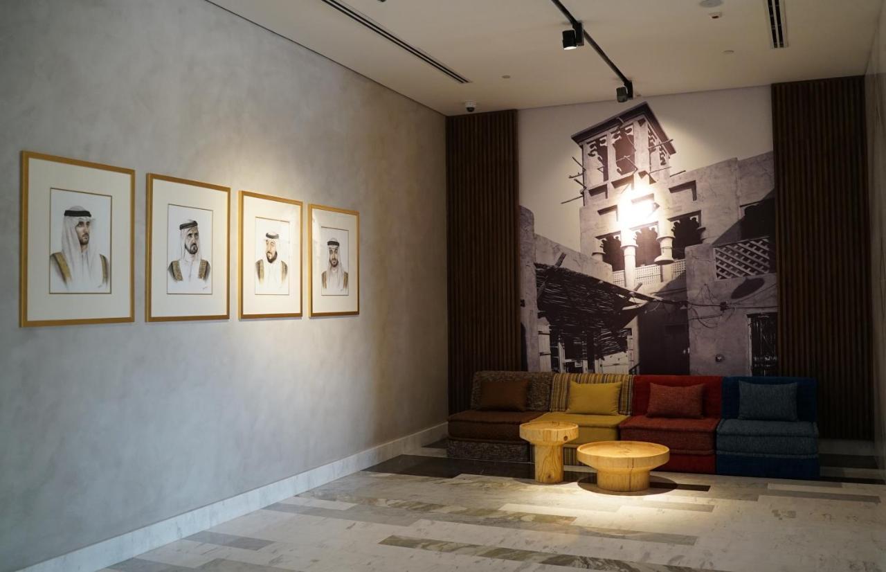 Movenpick Jumeirah Village Triangle Dubai Esterno foto The lobby of the hotel