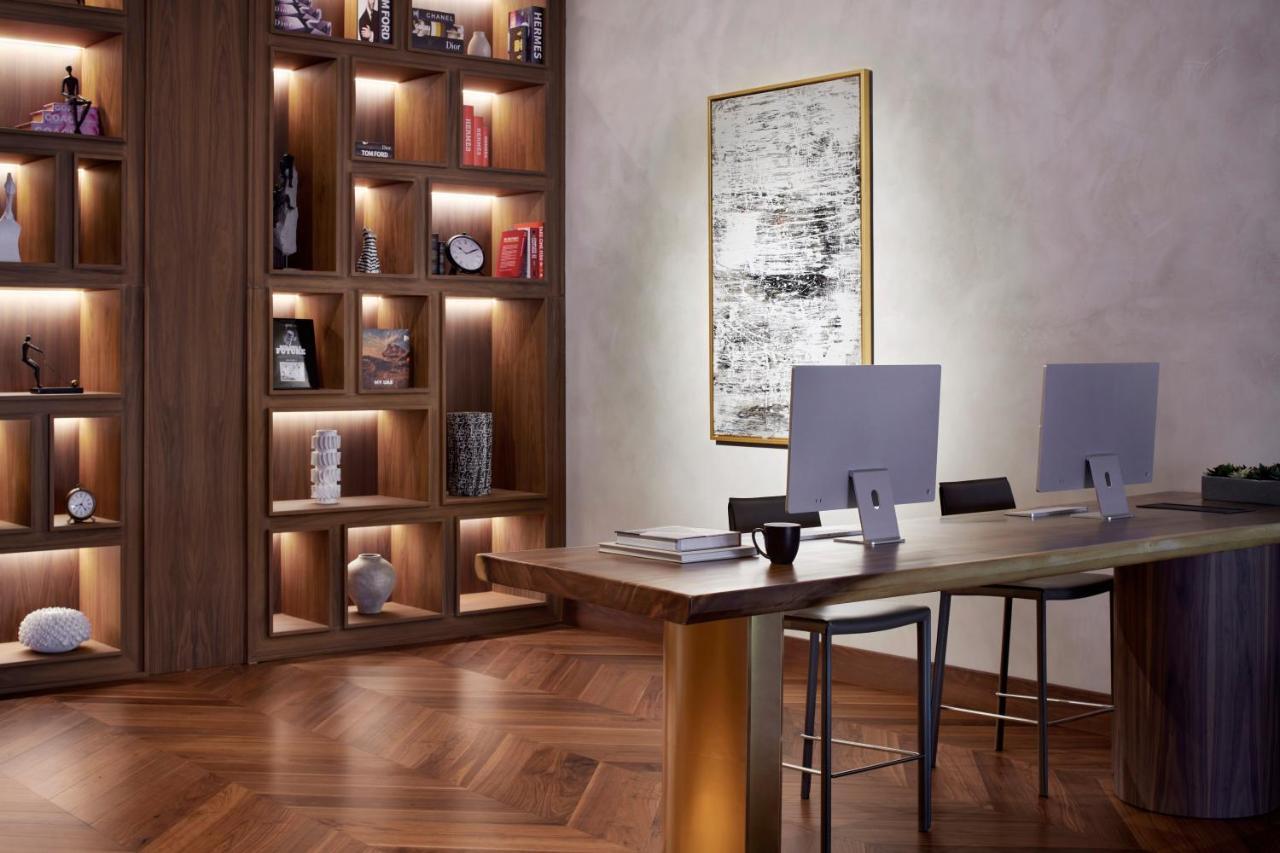 Movenpick Jumeirah Village Triangle Dubai Esterno foto The library at the hotel